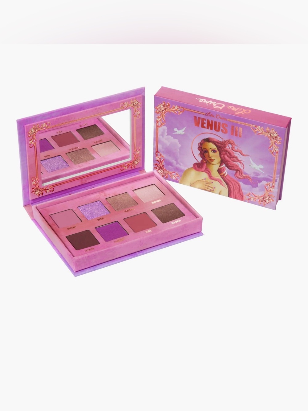 VENUS III Eyeshadow Palette by VENUS — Purple Pink & Rose Gold Mix